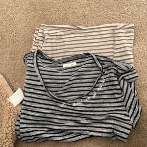 Ombred colored tshirt size L